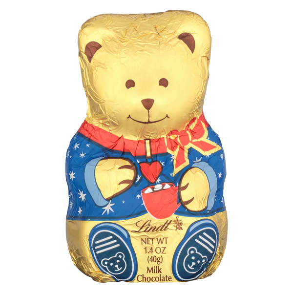 Lindt Lindor Milk Chocolate Bear Christmas Candy