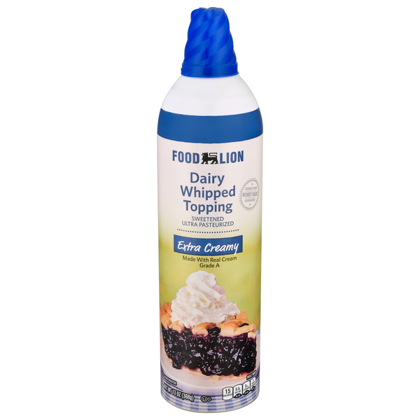 Food Lion Extra Creamy Whipped Topping