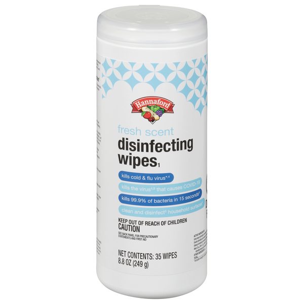 Hannaford Fresh Scent Disinfecting Wipes