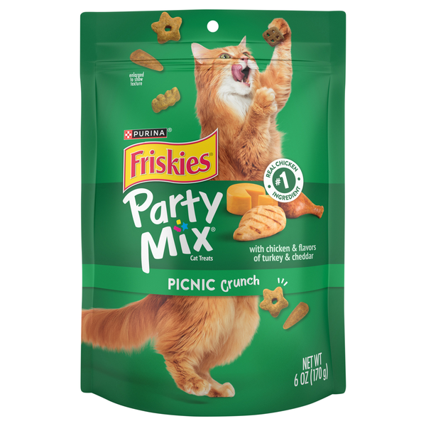 Friskies Party Mix Picnic Crunch Cat Treats