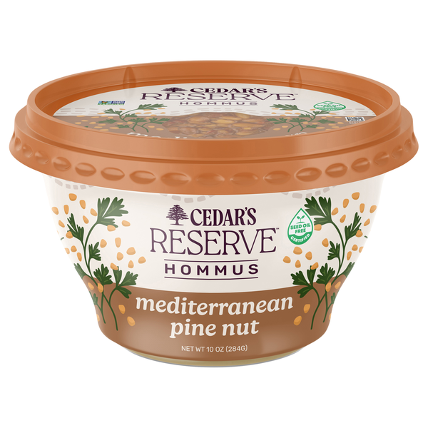 Cedar's Reserve Gluten Free Mediterranean Pine Nut Hommus