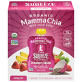 Mamma Chia Organic Vitality Strawberry Banana Squeeze Snack - 4 ct