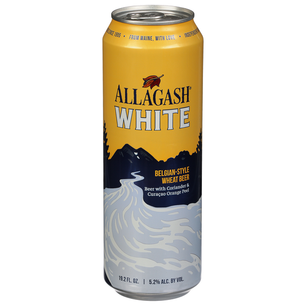 Allagash White Belgian-Style Wheat Beer (Single)