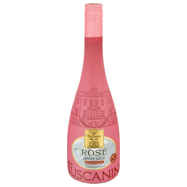 Tuscanini Non Alcoholic Rose Sparkling Grape Juice