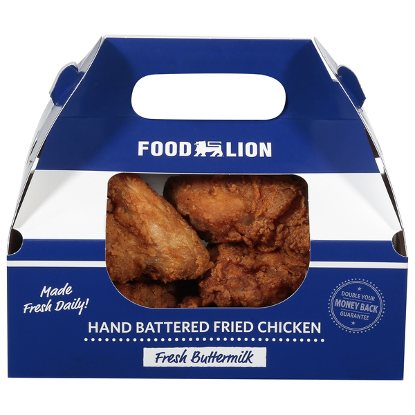 Food Lion Buttermilk Chicken Assorted - 4 ct (Hot Avail. 11am - 2pm)