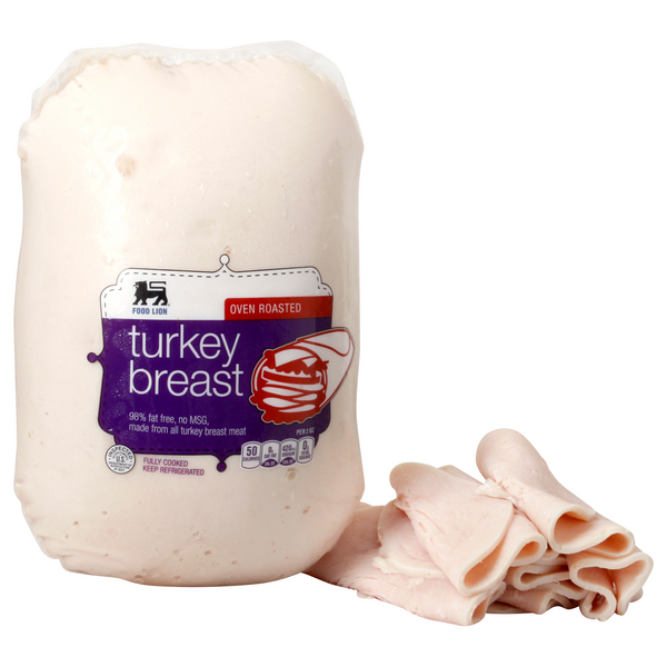 Food Lion Deli Oven Roasted Turkey Breast (Regular Sliced)