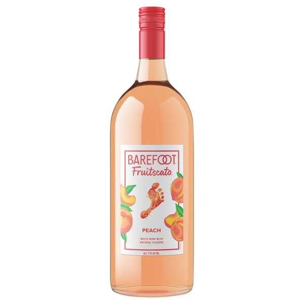 Barefoot Fruitscato Peach Rose Wine
