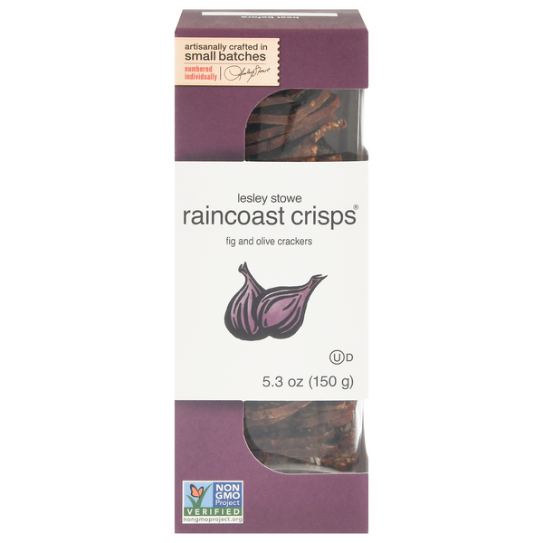 Lesley Stowe Raincoast Crisps Fig & Olive Crackers