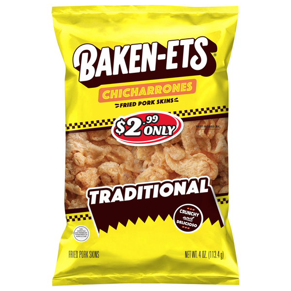 Baken-Ets Chicharrones Fried Pork Skins Traditional