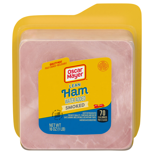 Oscar Mayer Smoked Cooked Ham Lean Sliced