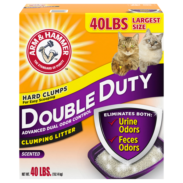 Arm & Hammer Double Duty Clumping Scented Cat Litter