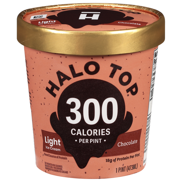 Halo Top Light Chocolate Ice Cream