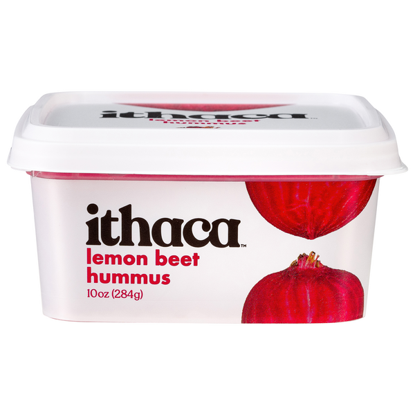 Ithaca Gluten Free Lemon Beet Hummus