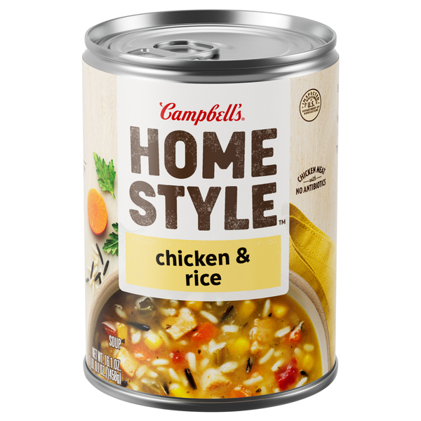 Campbell's Homestyle Chicken & Rice Soup