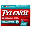Tylenol Extra Strength 500mg Easy to Swallow Acetaminophen Caplets