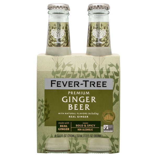 Fever-Tree Premium Ginger Beer - 4 pk
