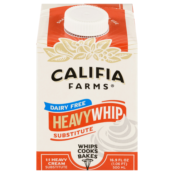 Califia Farms Dairy Free Heavy Whip Cream Substitute