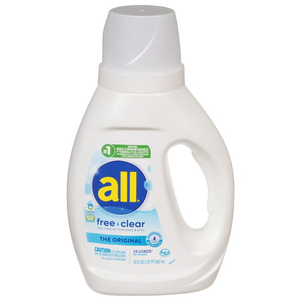 all The Original Free & Clear Liquid Laundry Detergent