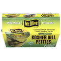 Mt. Olive Kosher Dill Petites Pickles Portable Snack Cups - 4 ct