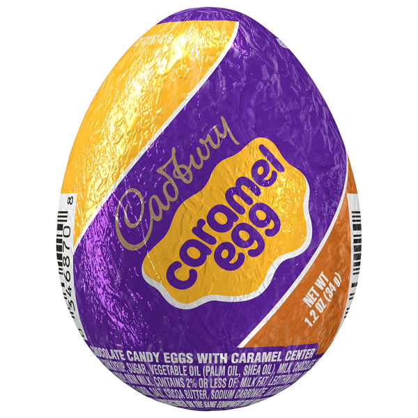 Cadbury Egg Milk Chocolate with Caramel Center Easter Candy