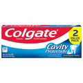 Colgate Cavity Protection Fluoride Regular Flavor Toothpaste - 2 ct