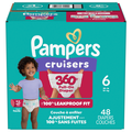 Pampers Cruisers 360 Size 6 Baby Diapers 35+ lb