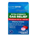CareOne Gas Relief Extra Strength Cherry Creme Chewable Tablets