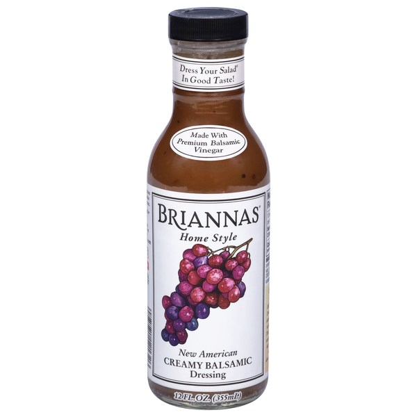 Briannas Home Style New American Creamy Balsamic Dressing