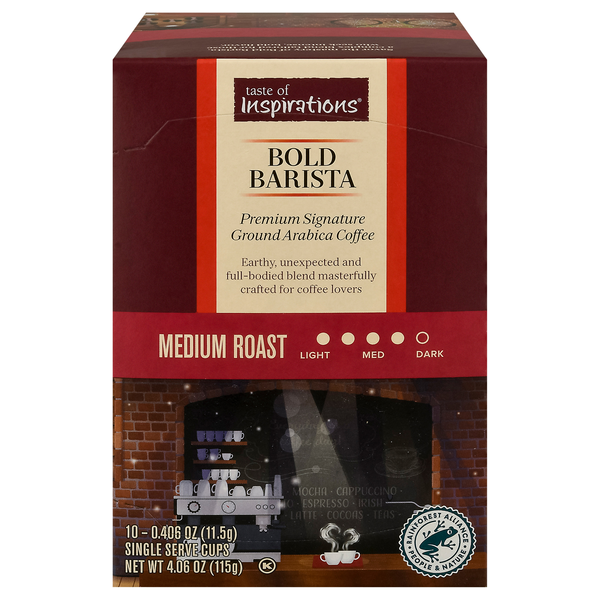 Taste of Inspirations Bold Barista Medium Roast Coffee Single Serve Cups