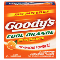 Goody's Headache Powders Extra Strength Cool Orange Packs