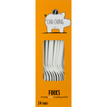 Cha-Ching Plastic Cutlery Forks