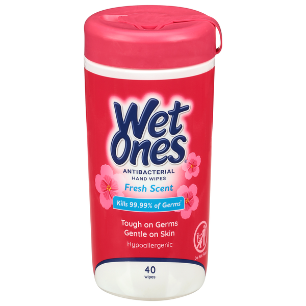 Wet Ones Fresh Scent Antibacterial Hand Wipes