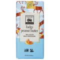 Endangered Species Fudgy Peanut Butter Milk Chocolate Candy Bar 48% Cocoa