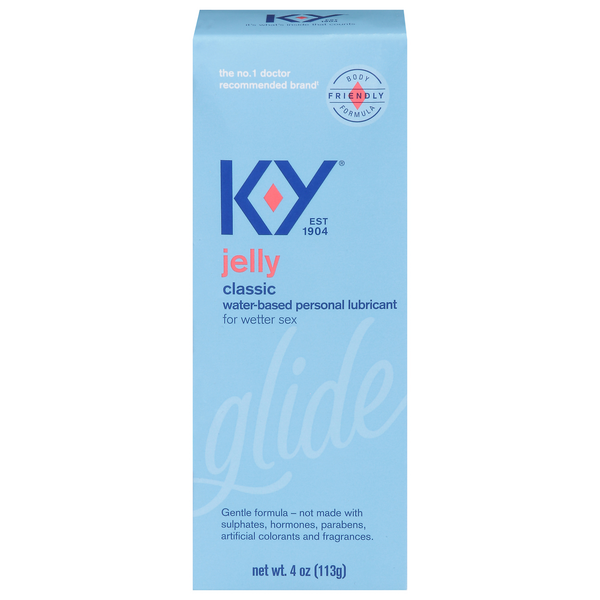 K-Y Jelly Classic Water-Based Personal Lubricant