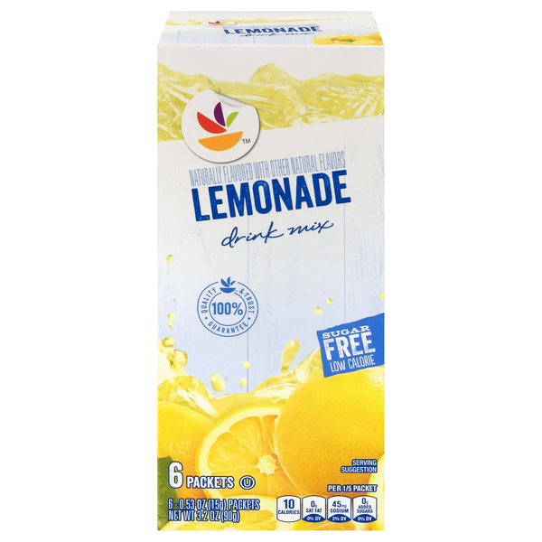 Save on Giant Drink Mix Lemonade Sugar Free - 6 ct Order Online