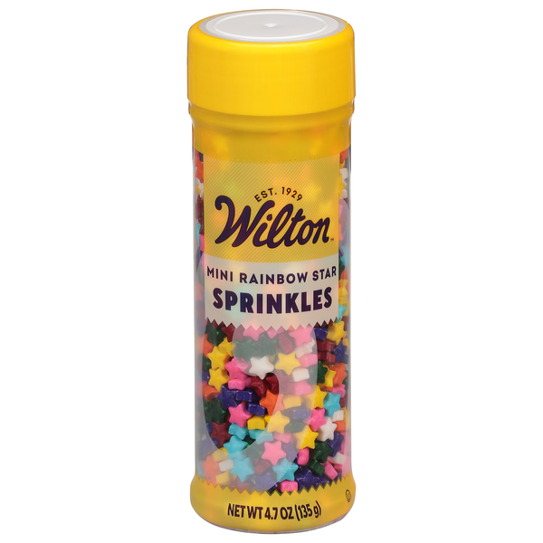 Wilton Mini Stars Rainbow Sprinkles