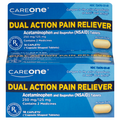 CareOne 250 mg/125 mg Dual Action Pain Reliever Caplets