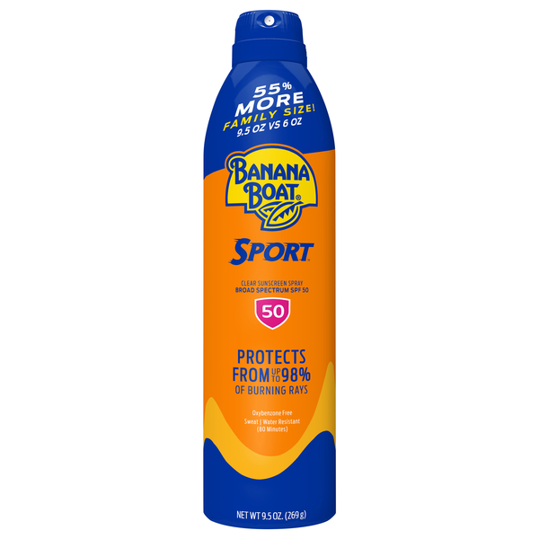 Banana Boat Sport Ultra Clear Sunscreen Spray SPF 50+