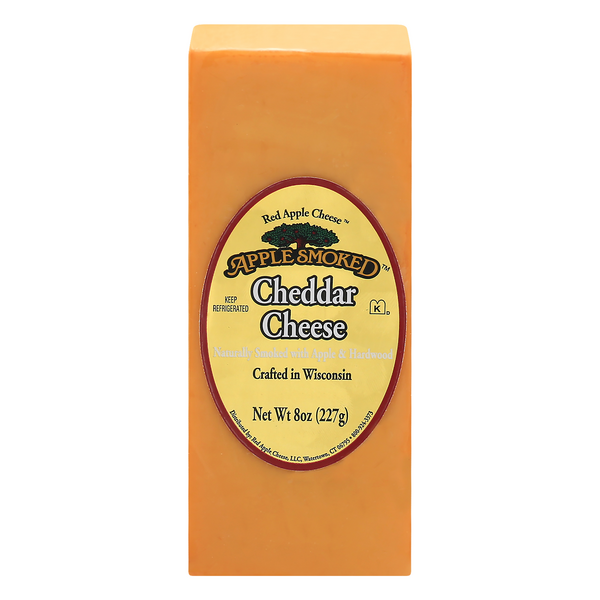 Save on Apple Smoked Cheddar Cheese Smoked Chunk Order Online Delivery