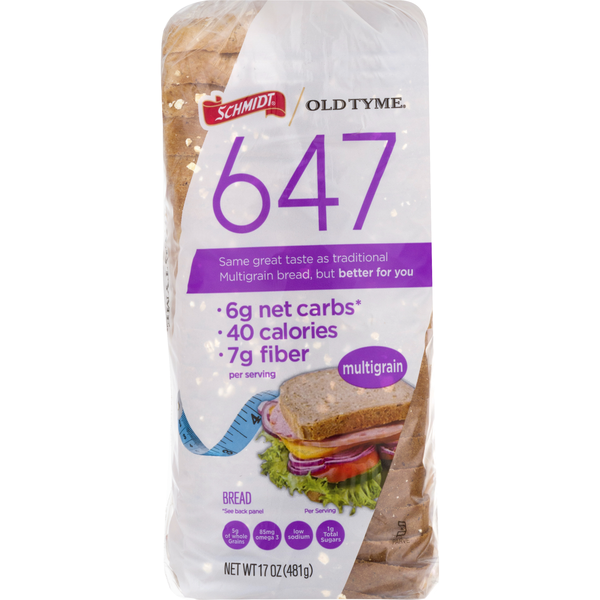Schmidt Old Tyme 647 40 Calories Multigrain Sliced Bread