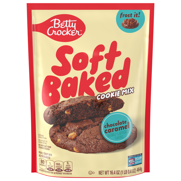 Betty Crocker Chocolate Caramel Soft Baked Cookie Mix
