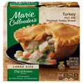 Marie Callender's Turkey Pot Pie Large Size 25g Protein Frozen Meal