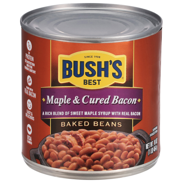 Save on Bush's Best Baked Beans with Maple Cured Bacon Order Online