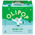 Olipop Ginger Ale Prebiotic Soda - 4 pk
