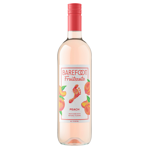 Barefoot Fruitscato Peach Rose Wine