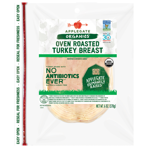 Save on Applegate Organics Oven Roasted 