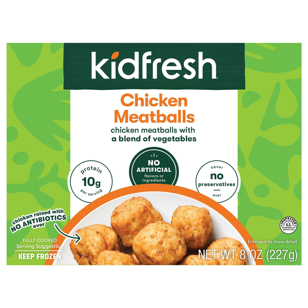 Kidfresh Chicken Meatballs Frozen