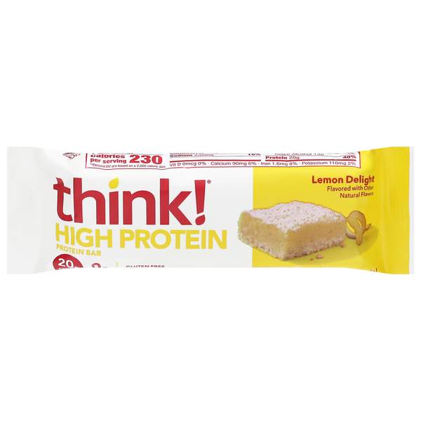 think! Gluten Free Lemon Delight 20g High Protein Bar