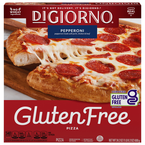 DiGiorno Gluten Free Pepperoni Pizza Frozen