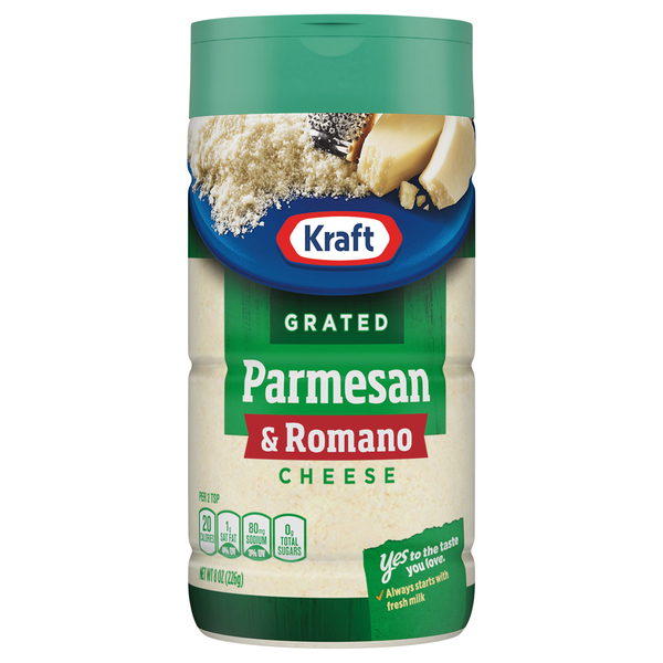 Kraft Grated Parmesan & Romano Cheese